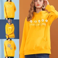 hoodies women clothing long sleeve loose pocket sweatshirt girl casual fashion pullover streetwear harajuku spring autumn tops