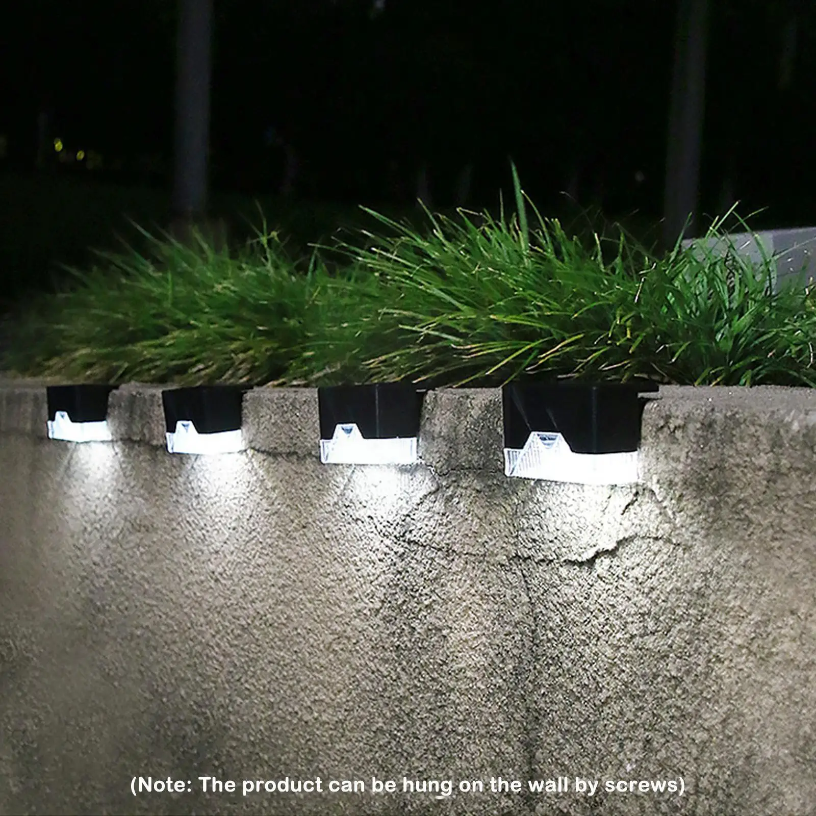 

Solar Deck Lights Outdoor Waterproof Solar Step Lights Garden Led Patio Powered Fence Solar Lamp Decoration Yard Q4j2