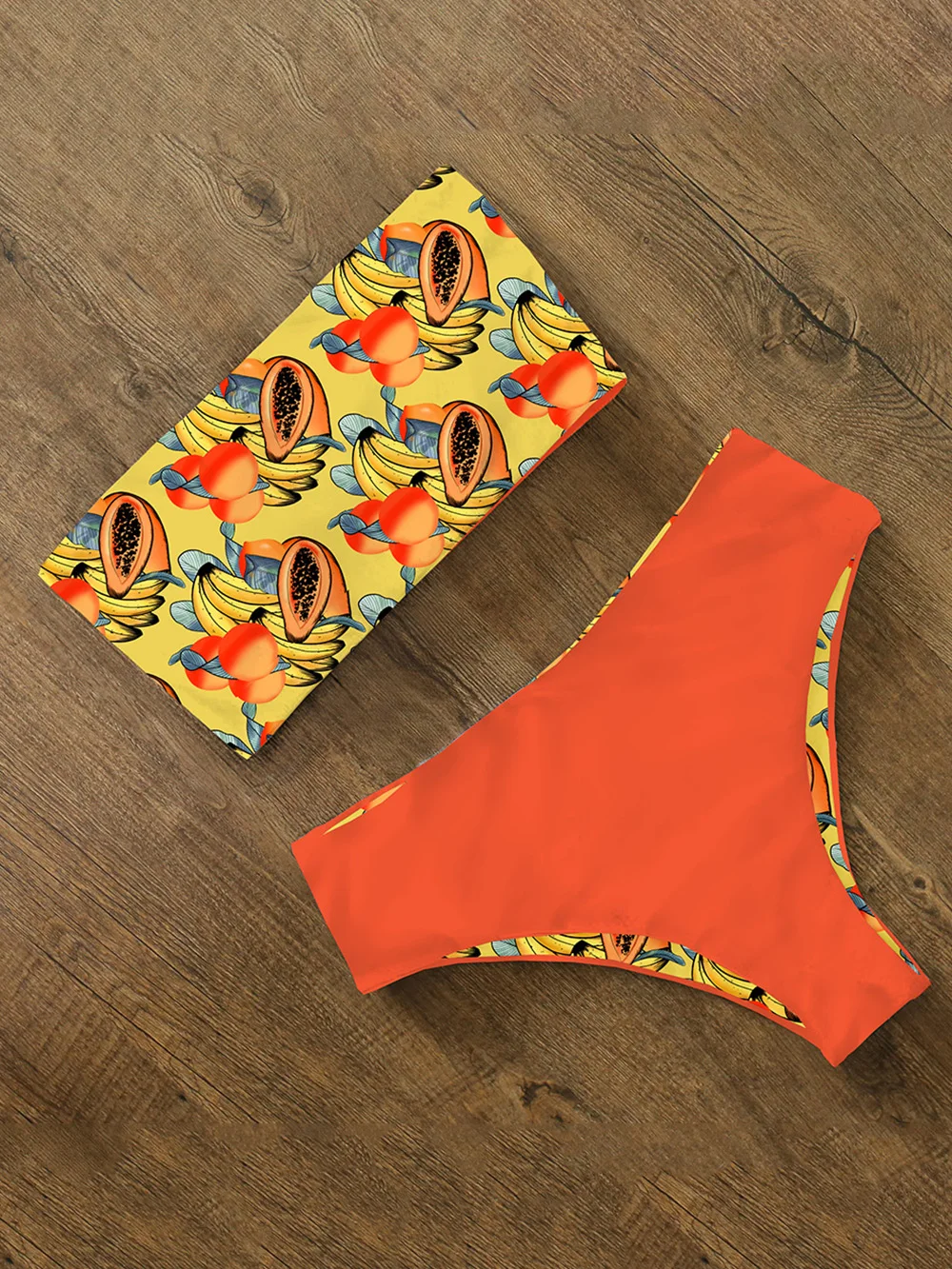 Bikini 2022 Swimwear Swimsuit Women Print High Waist Set Back Cross Bandeau Bathing Suit Female Beach Wear Biquini | Женская одежда