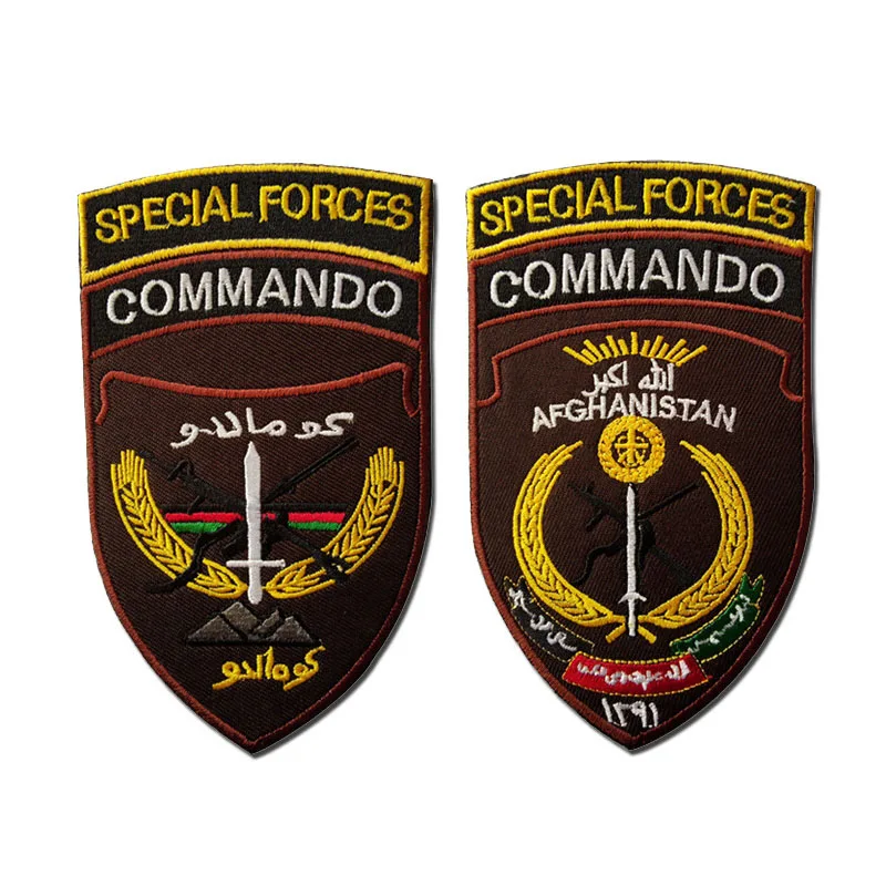 

Special Forces Commando Velcro American Army Special Assault Squad in Afghanistan Tactical Morale Badge Clothes Embroidery Patch
