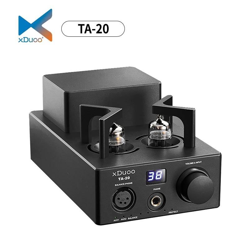 

XDUOO TA-20 HIFI High Performance Balanced Classical 12Au7 Tube stereo audio headphone Amplifier with XLR AUX