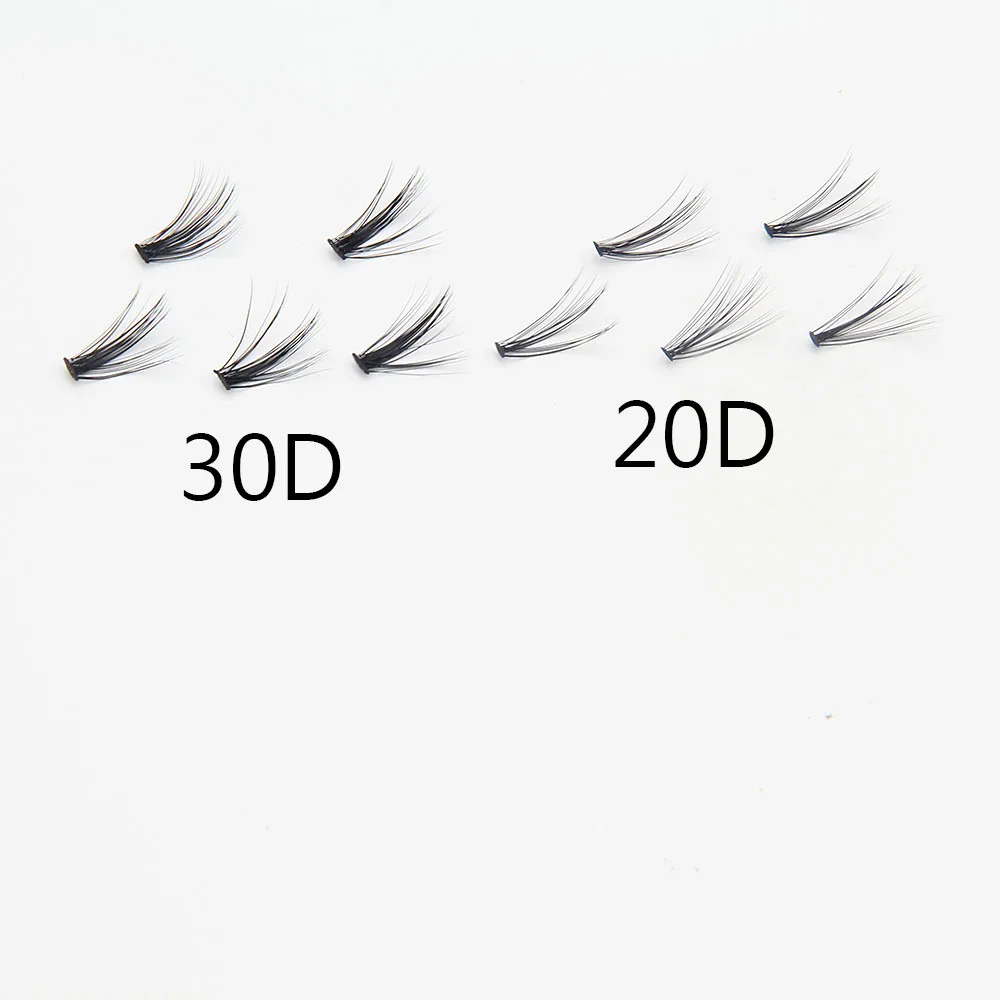 

20D/30D Mink Super Cluster Eyelash Extension Natural 3D Russian Volume Faux Eyelashes Individual Lashes Makeup Cilia Cilias