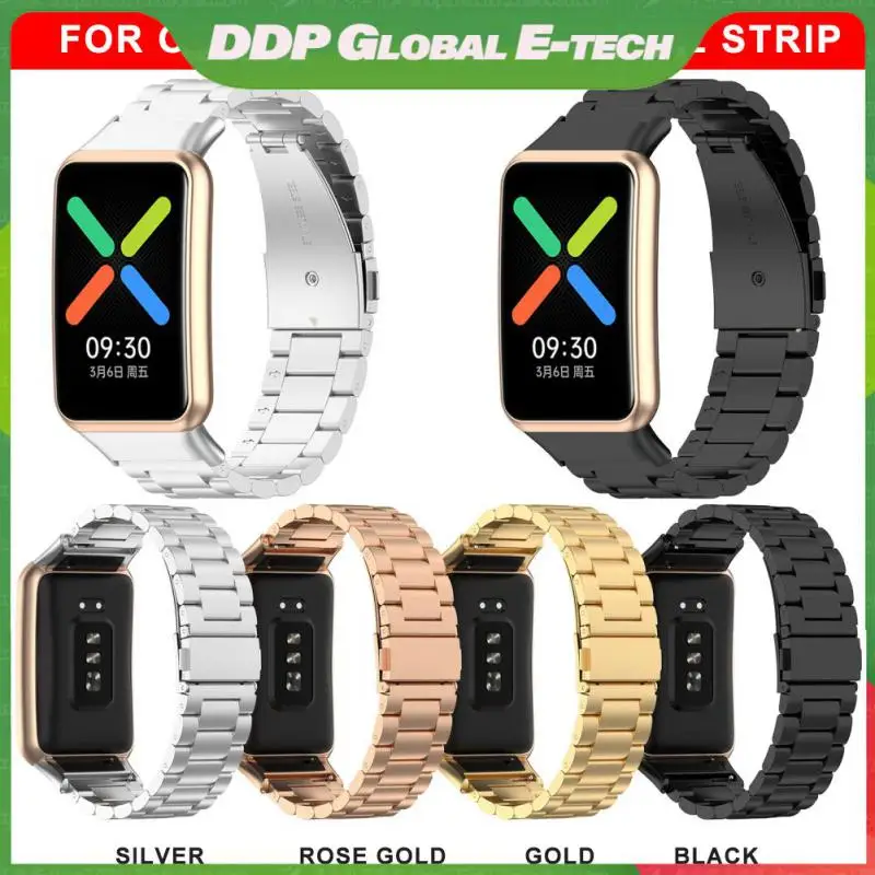 

Replaceable Watch Strap Smart Accessories Watchband Stainless Steel Fashion Metal Strap For Oppo Watch Free