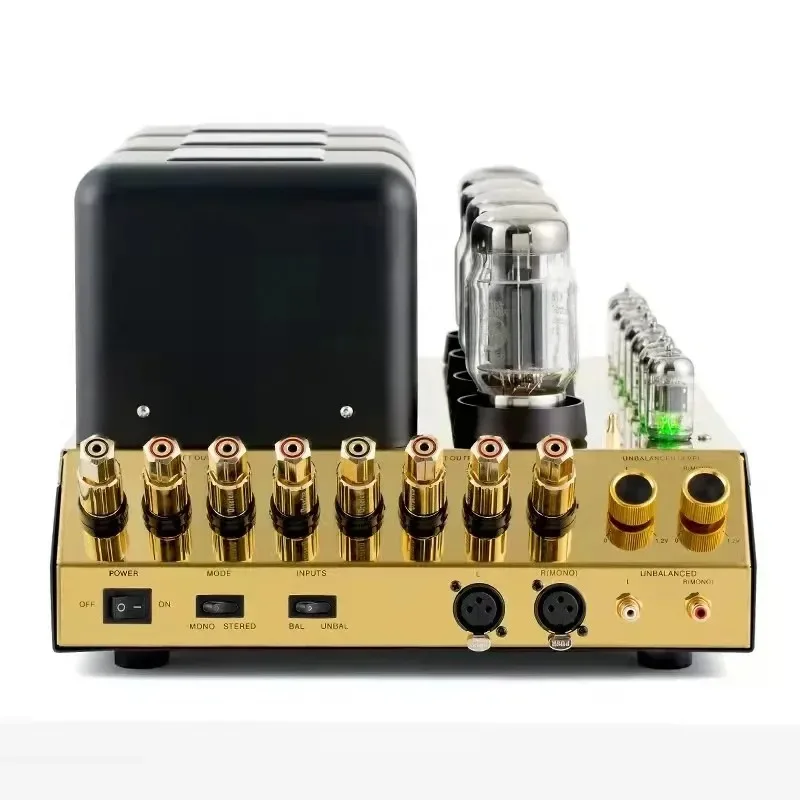 Фото Классический ламповый усилитель SUQIYA-Clone 1:1 Mcintosh MC275 Hi-Fi высокой точности, 2*75Вт, KT88*4, 12AX7*3, 12AT7*4, сбалансированный усилитель мощности №1