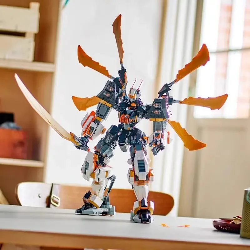 71821 Титан модель робота-робота сборка для мальчика строительные блоки игрушка в