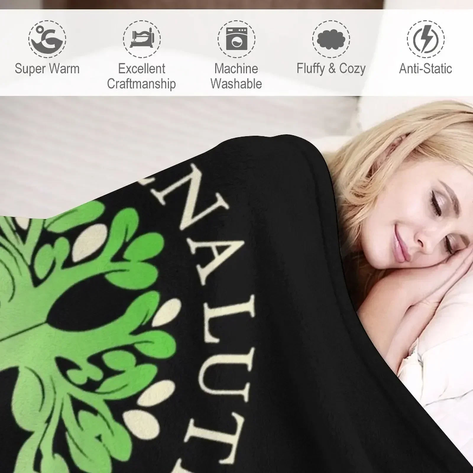 Футболка Lena Luthor с логотипом Foundation Плед Модные диваны Ретро Кровать одеяла