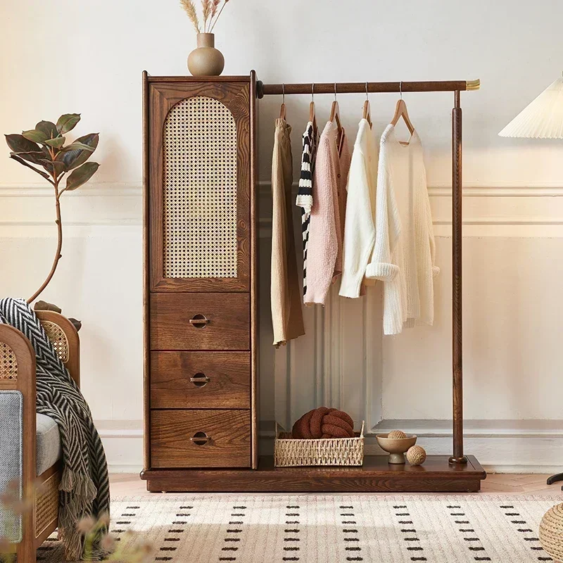 Шкаф для ветровой одежды ваби-саби простая многофункциональная напольная