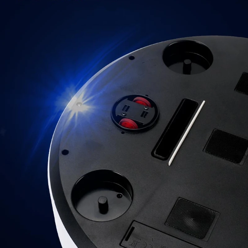 5-in-1 Robot Vacuum Cleaner Wireless With LED Atmosphere Lights Quiet Vacuuming Mopping Humidifying Vaccume Clean - купить по