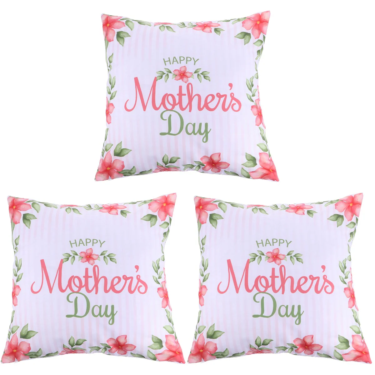 

3 шт., чехол-наволочка с цветочным рисунком