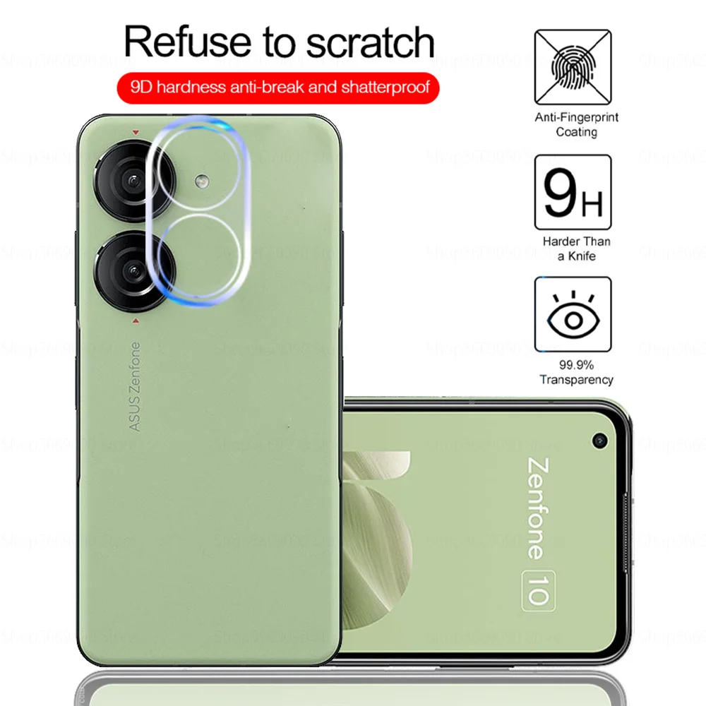 2 шт. защитный чехол для камеры 10 кольцо из закаленного стекла задняя крышка