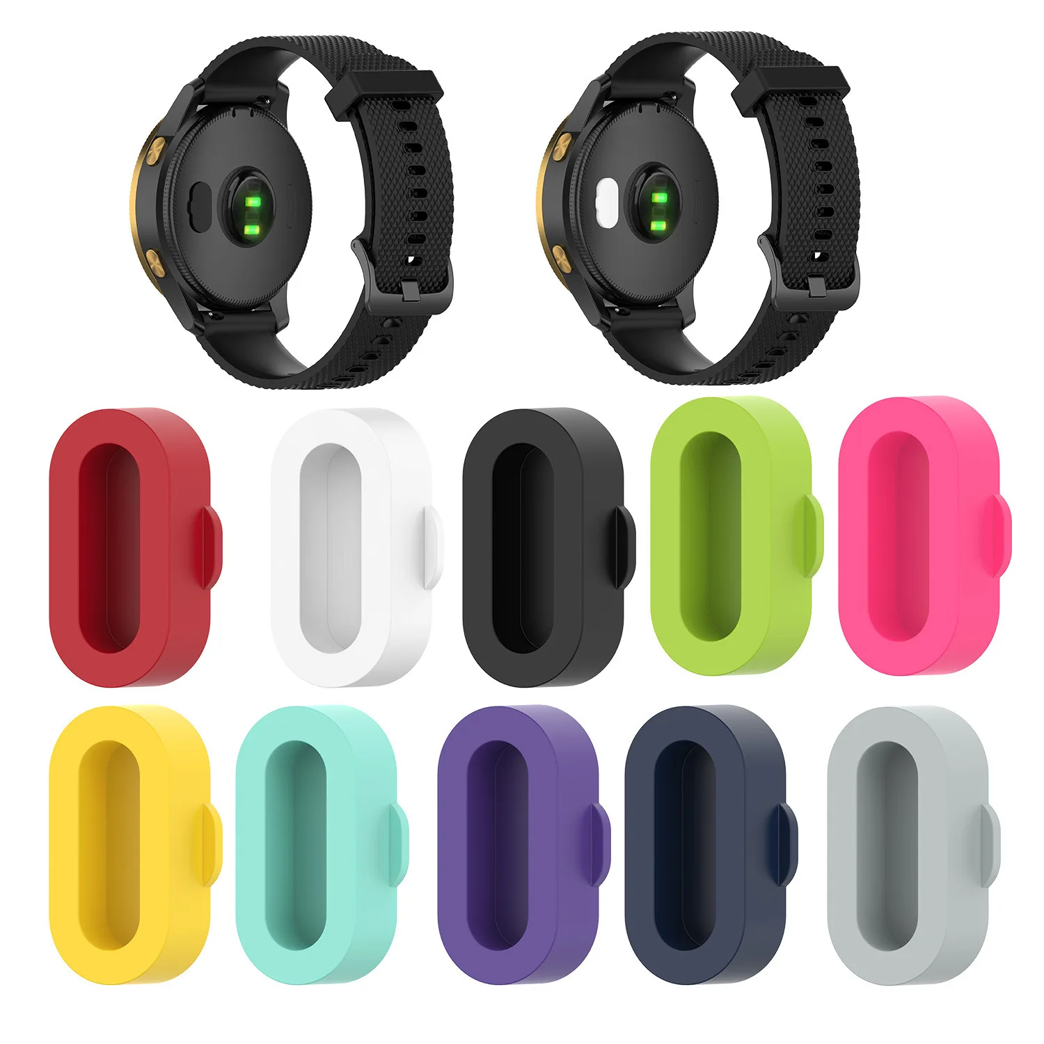 Пылезащитная заглушка для зарядного порта Garmin Fenix 5 5S 5X 6 6S 6X 7 7S 7X 10 шт. силиконовая
