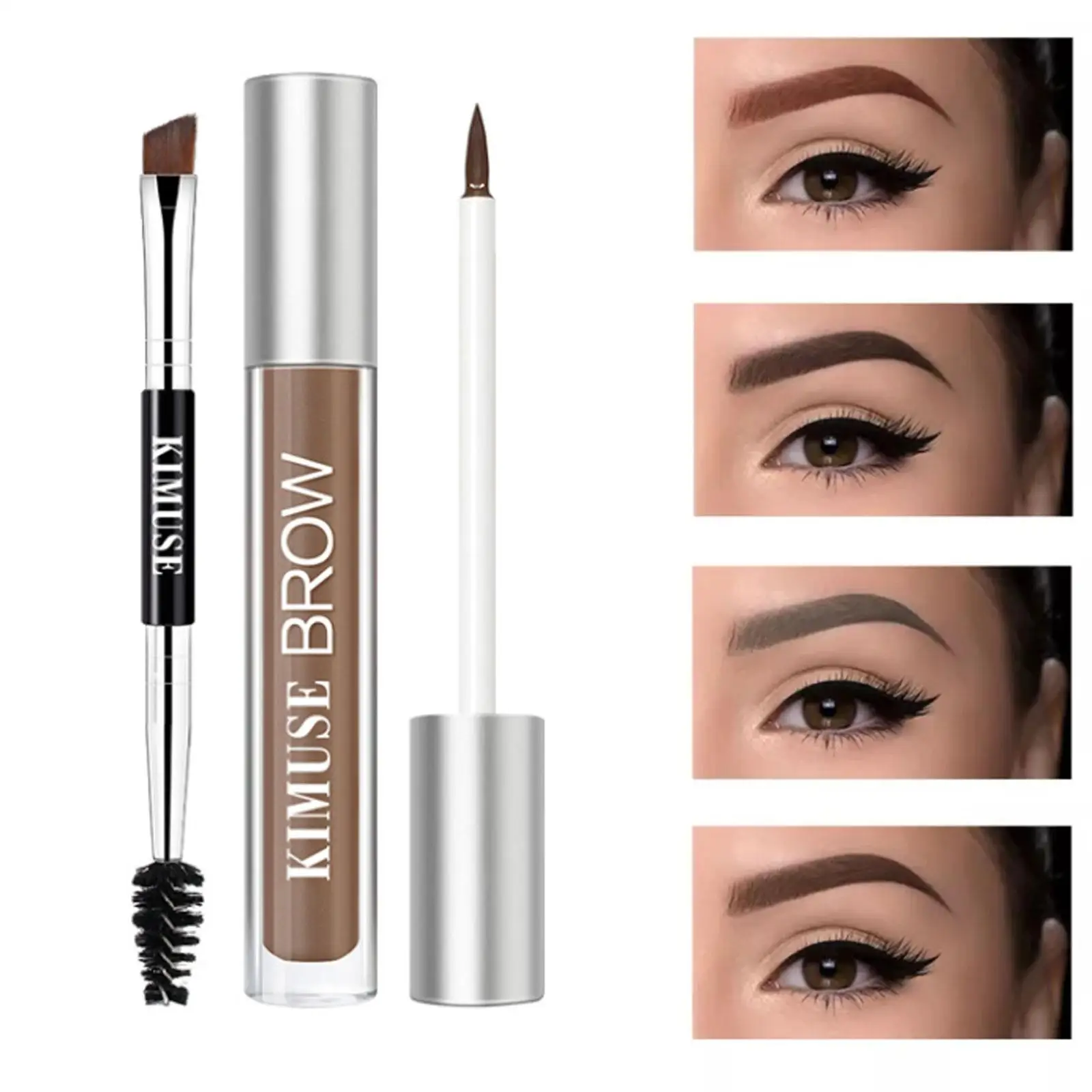 

Eyebrow Gel Cream Waterproof Eyebrow Pencil Shadow Tint Long Makeup Eyebrow Eyebrow Lasting Cosmetic Makeup Pen Eye R1H2