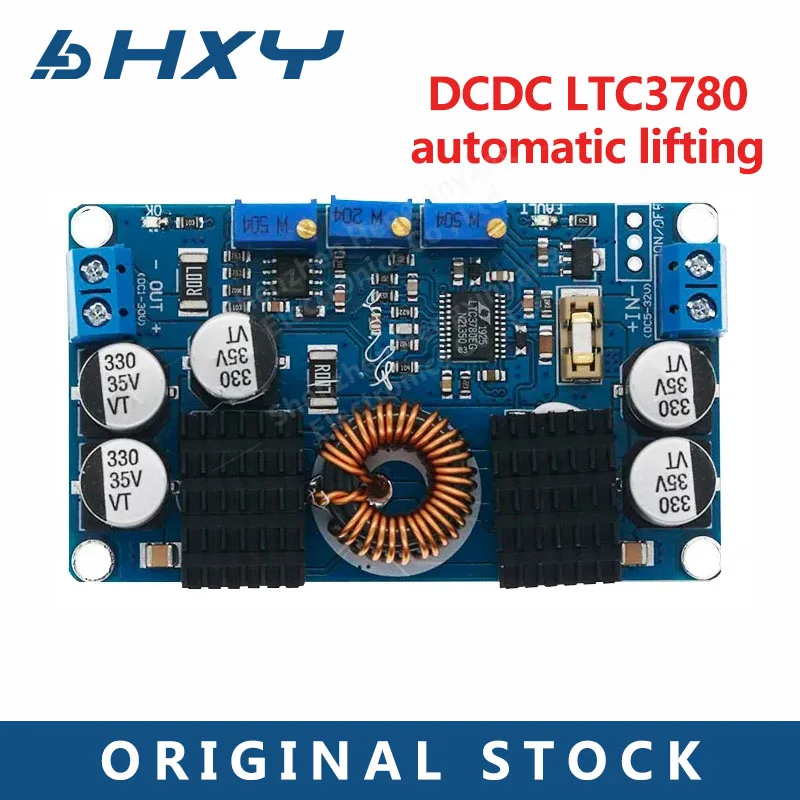 DCDC LTC3780 automatic lifting voltage solar vehicle constant current power supply module super book type