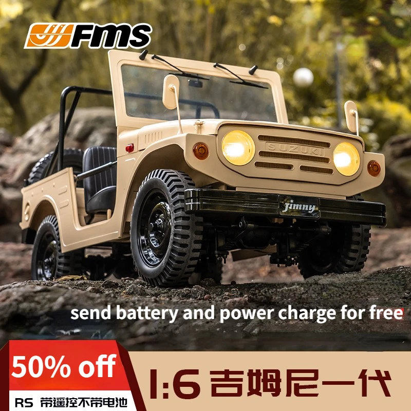 

FMS 1:6 JIMNY Remote Control Car Four-wheel Drive Off-road Car Model Ornaments Sports Car Toy Rc Cars for Adults and Kids 12+y
