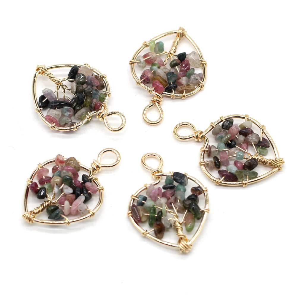 

Wholesale10PCS Natural Stone India Agate Heart Shaped Winding Gold Wire Pendant for Charm Jewelry MakingDIY Necklace Accessories