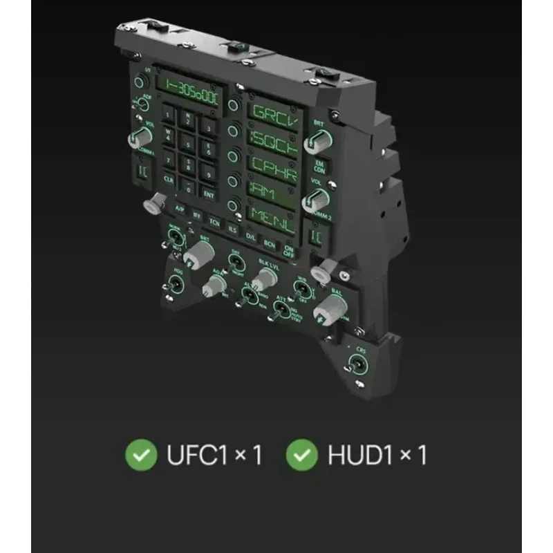 Подходит для F18 MIP Кабина Передняя приборная панель Моделирование полета MfD DDI DCS HUD