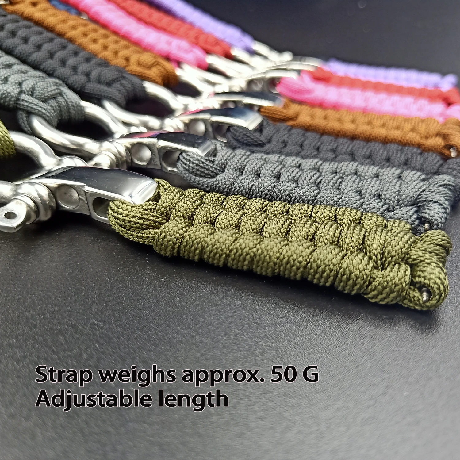 20 22mm Strap for Samsung Galaxy Watch 4 3 41mm 45mm Watch Band 42mm 46mm for Huawei Watch GT 2e Adjustable Buckle Rope Bracelet