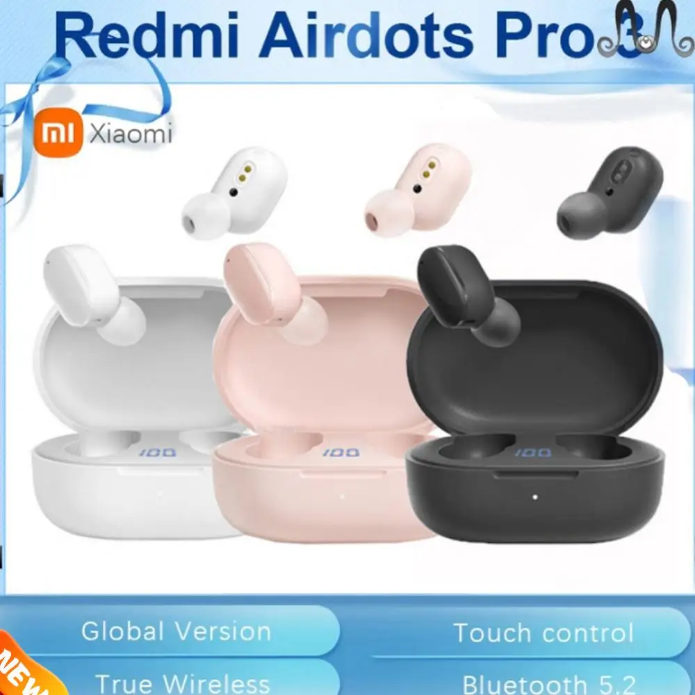 Xiaomi Redmi Airdots Pro3 TWS Wireless Earphones Bluetooth Headphones Headset With Mic Original Redmi Airdots Pro3 Wireless Head