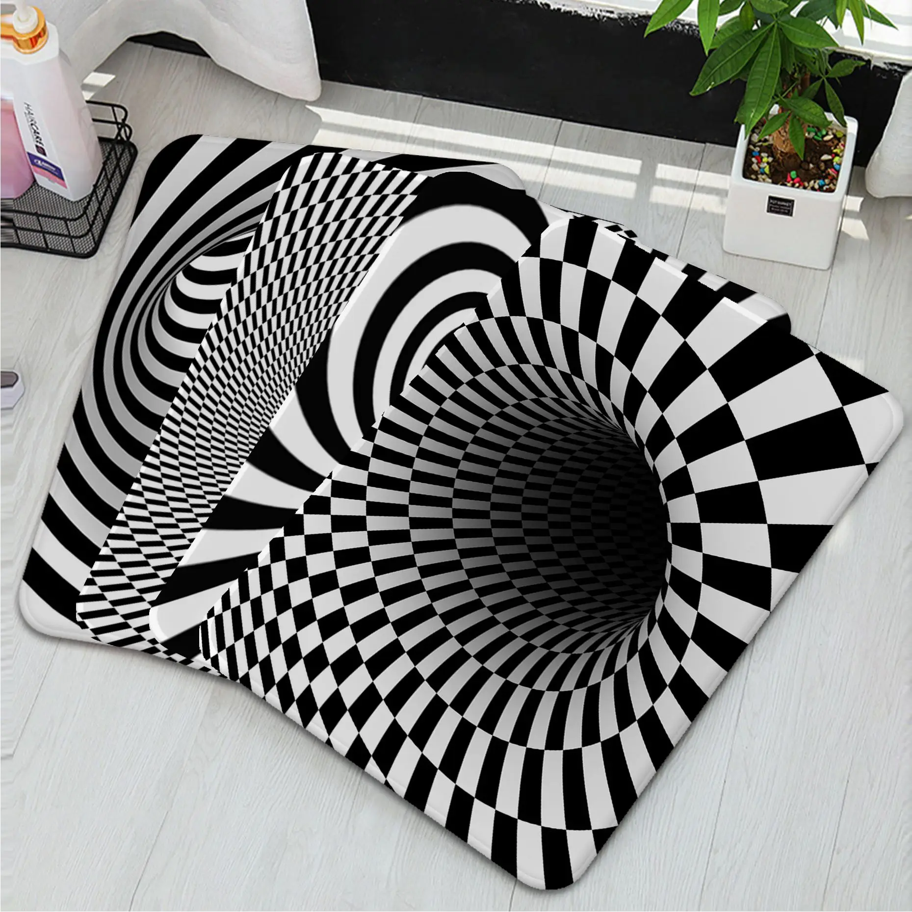 

Dream Indian geometric spinning Mandala Entrance Door Mat Washable Living Room Sofa Chairs Area Mat Kitchen Modern Home Decor