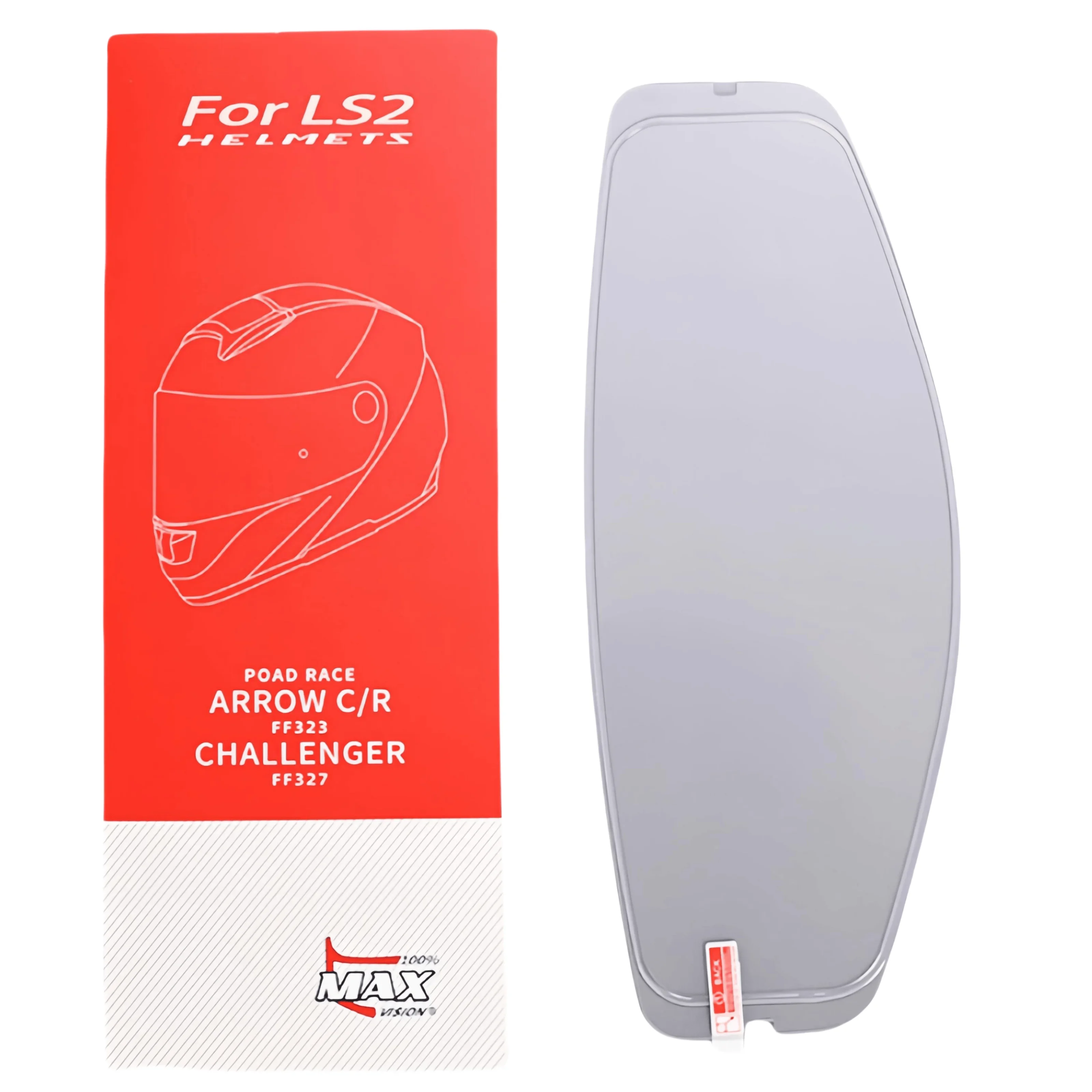 

Противотуманная пленка ff323 прозрачная для LS2 FF323 Arrow FF327 Challenger Viseira Para Capacete ainti противотуманная вставка DKS147