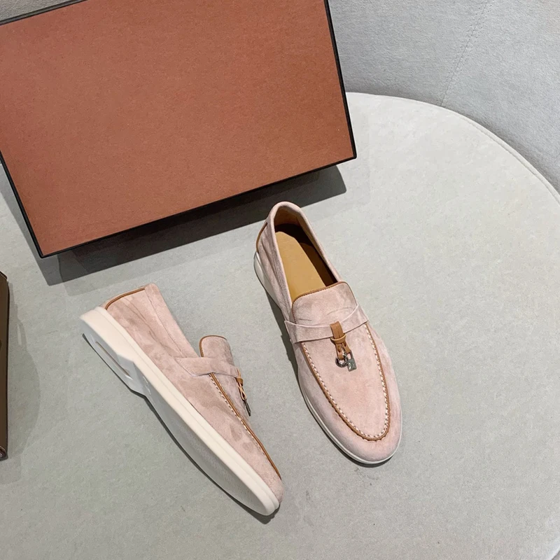 

Designer Flats Shoes for Women 2022 Summer,Ladies Shoes Luxury Brand High Quality Sneakers,Mocasines Flat Loafers Shoes Woman