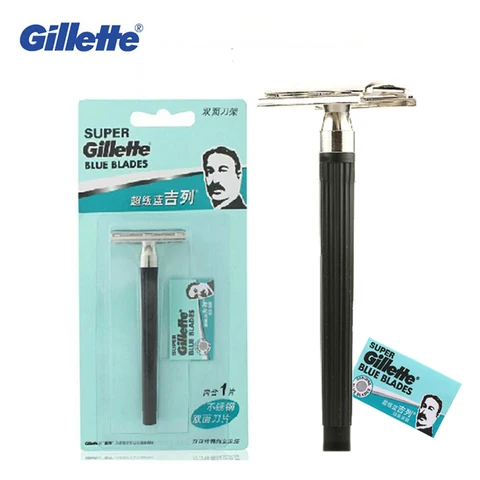 Gillette Super Blue Стальная бритва
