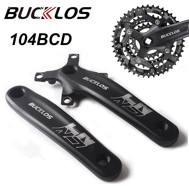 

Коленчатый вал BUCKLOS 104BCD рукоятка MTB из алюминиевого сплава с квадратным отверстием, 8/9/10/11 скоростей, подходит для велосипеда с одним/двойным/...
