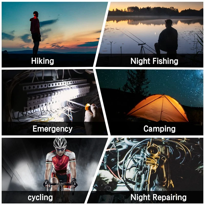 Фонарик маленького размера 1000 люмен яркие перезаряжаемые фонарики для ключей COB 4