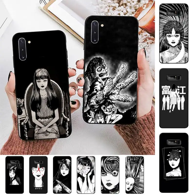 

Yinuoda Japanese Horror Comic Tomie Phone Case for Samsung Note 5 7 8 9 10 20 pro plus lite ultra A21 12 72