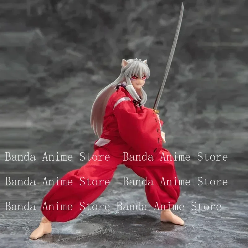 Фото Dasin/Great Toys/GT Inuyasha 1/12 16 см/6 дюймов SHF/S.H.F ПВХ фигурка модель коллекция игрушек подарок на складе №3