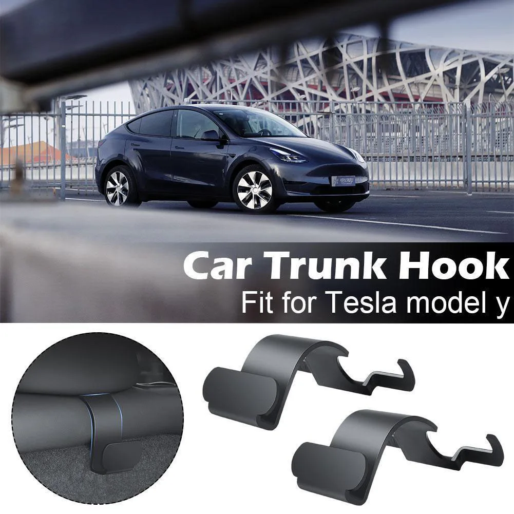 

2x ABS Material Car Trunk Hooks Brand New And High Quality Rear Seat Hook Durable And Practical Automotive Interior Accessories