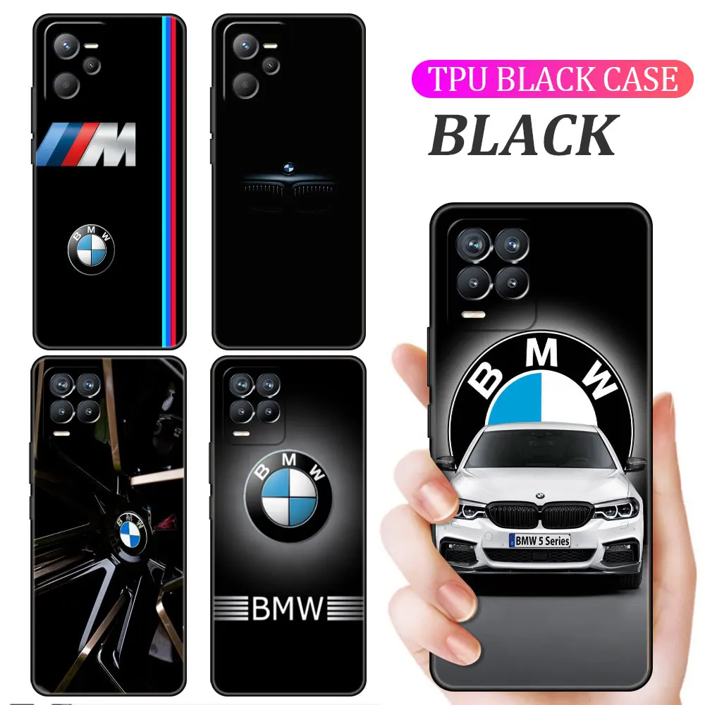 

Case For Oppo Realme 8 Neo 2 3 5 7 C35 C21Y C21 C55 C3 9 10 9i 8i 7i Master C17 Soft Funda TPU Phone Cover Sport Car-BMW Logo