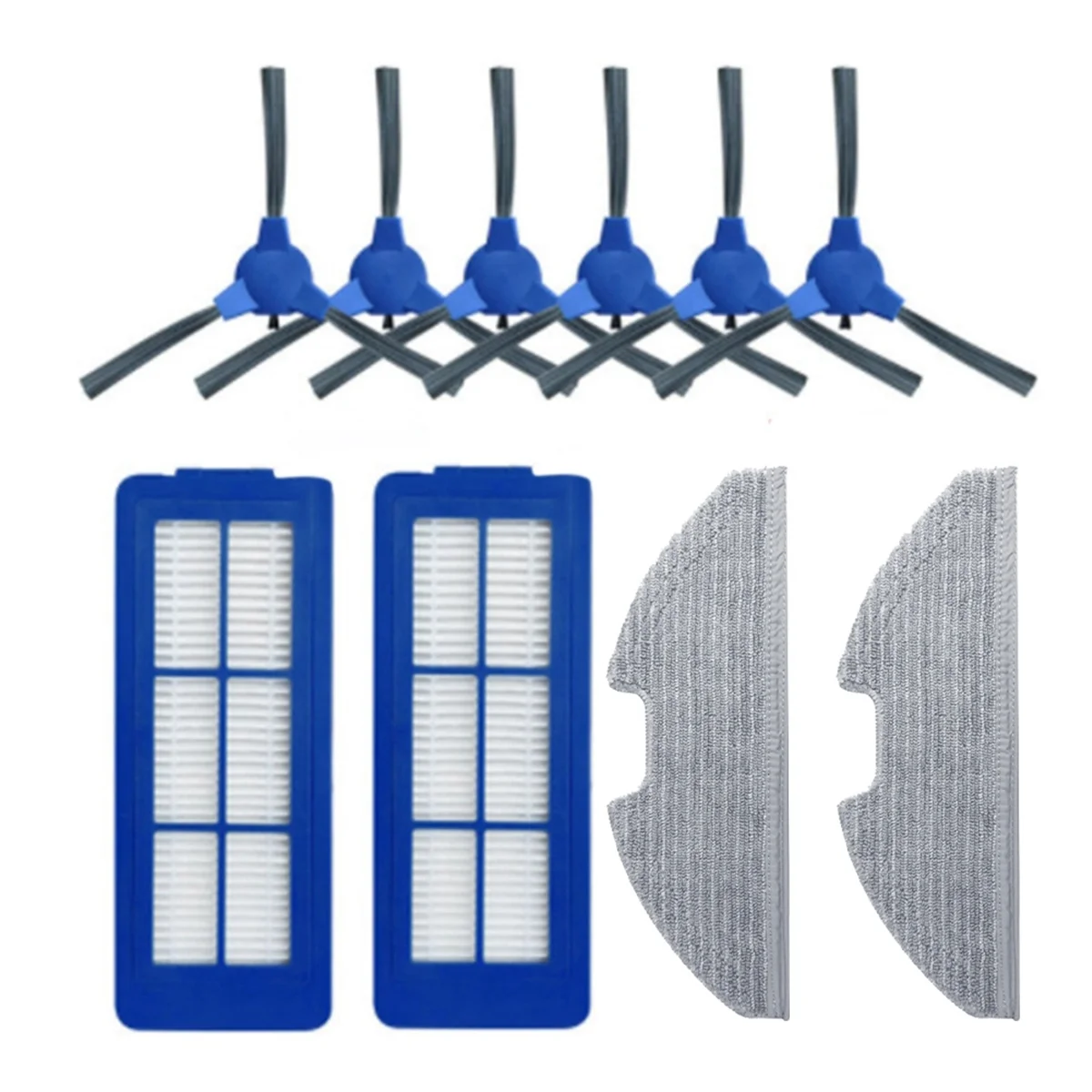 Гибридный Сменный фильтр для Eufy RoboVac G10 G30 Швабра ткань боковая щетка аксессуары