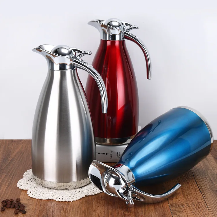 

Large Capacity Thermos Large Capacity Stainless Steel Thermos Portable Vacuum Flask Insulated Tumbler Thermo Bottle 2L