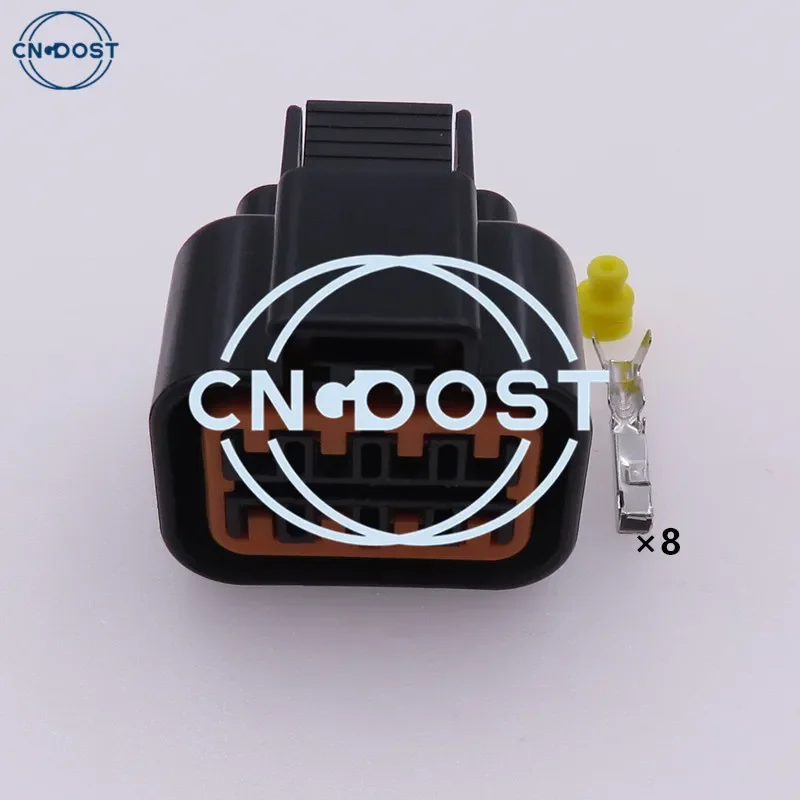 

1 комплект, 8-контактный PB625-08027 PB621-08020, автомобильная розетка, автомобильная вилка переменного тока в сборе, разъем для фар для Audi BMW Ford