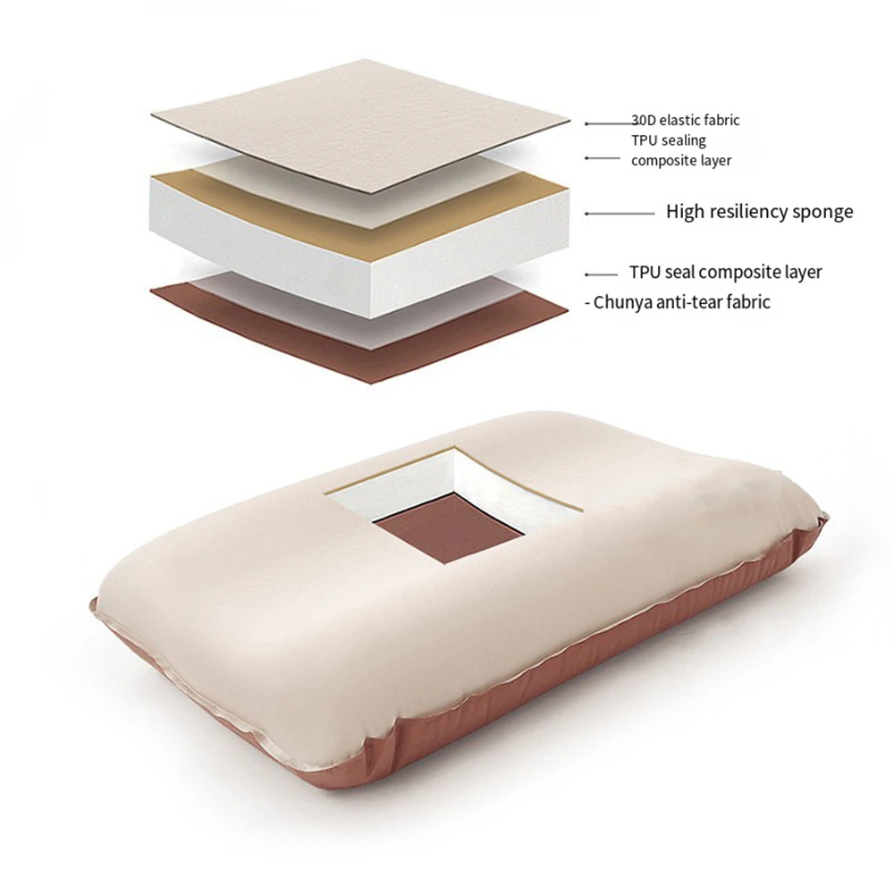 Уличная воздушная подушка портативная хлопковая автоматическая компактная 3D