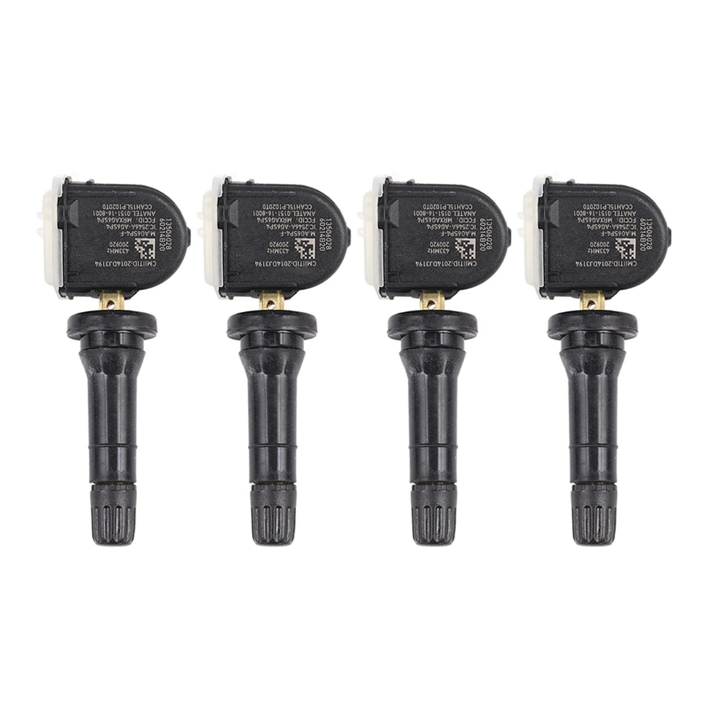 4шт 13506028 433 МГц TPMS Датчик давления в шинах Клапан для Opel Adam Ampera Antara Astra Corsa 13598773