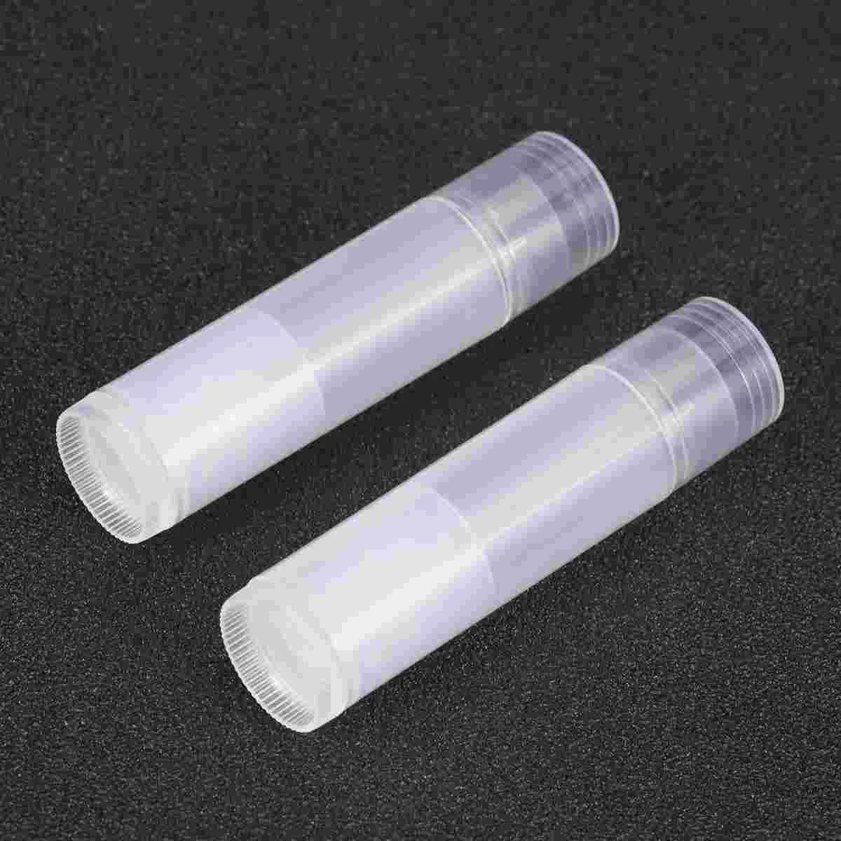 

Lip Tubes Empty Balm Containers Gloss Tube Lipstick Container Chapstick Clear Pouches Bottle Refillable Mini Cover Diy 10Ml