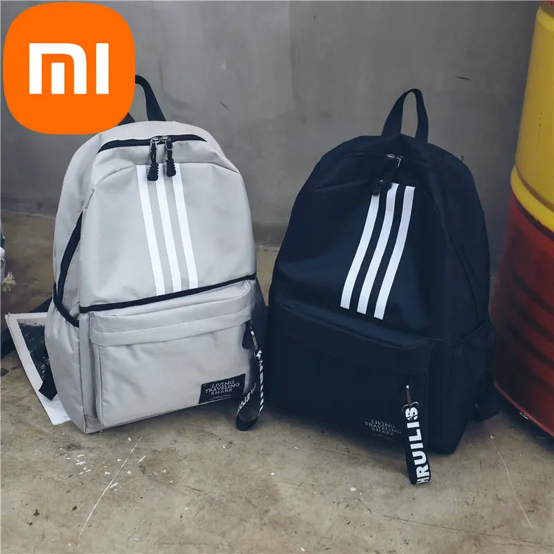 

Рюкзак Xiaomi для мужчин, вместительный рюкзак для пары, рюкзак для учеников Старшей школы и университета, модный рюкзак для путешествий