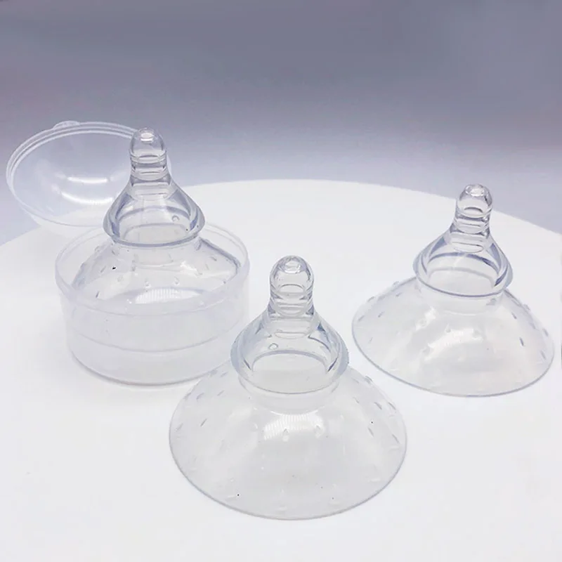 

1/2pcs/Set Silicone Nipple Protectors Feeding Mothers Nipple Shields Protection Cover Breastfeeding Mother Milk Silicone Nipple