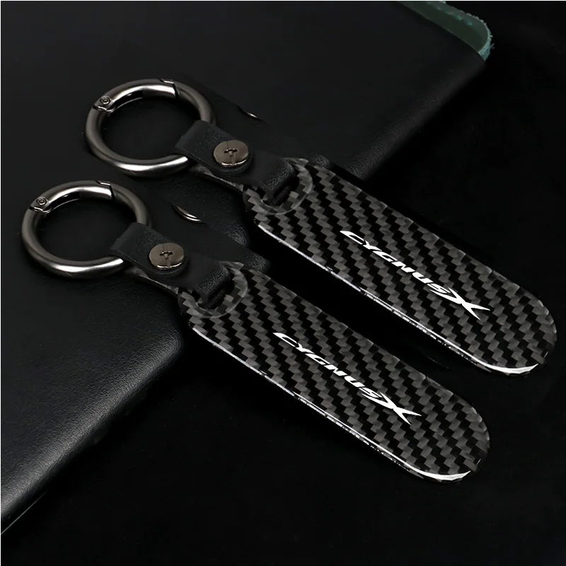 Брелок для ключей мотоцикла YAMAHA CYGNUSX 125 CYGNUS X SMAX 155 BWS R ZUMA из углеродного волокна с