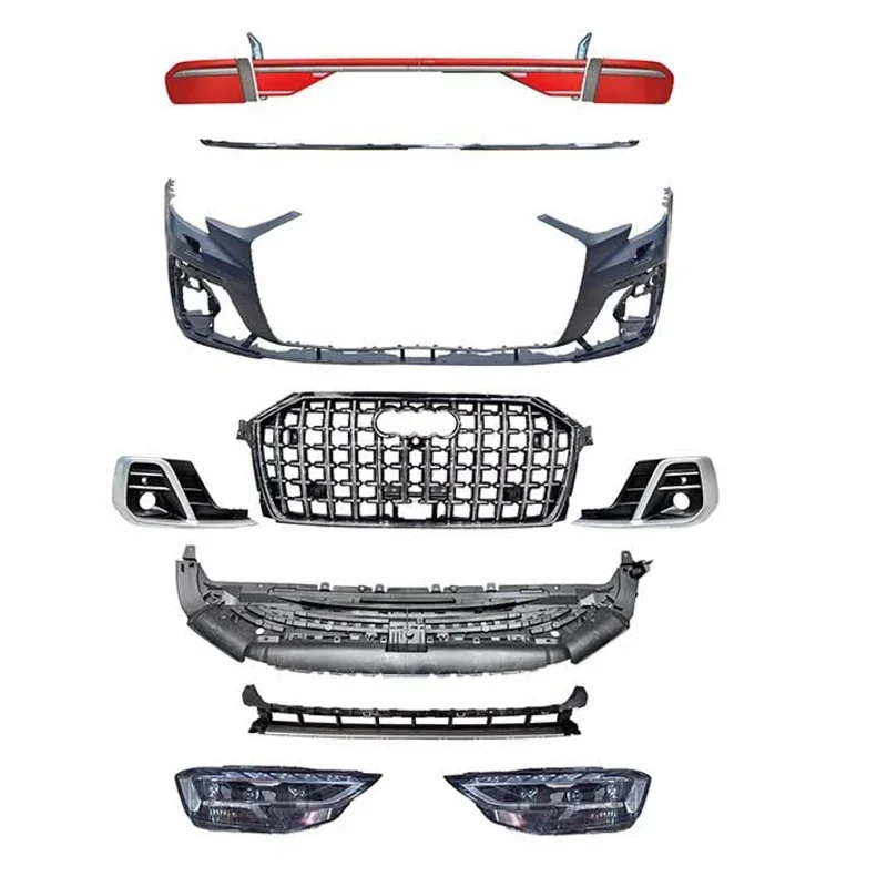 Для Audi A8 D5 2018-22 обновленный D5PA HORCH обвес комплект фар автомобильного бампера