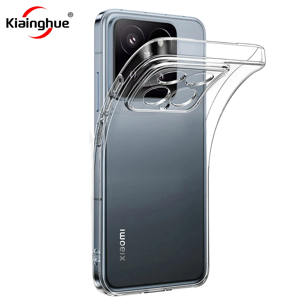 Ультратонкий силиконовый мягкий чехол для Xiaomi 14 14T 13 13T 12 12X 12S 12T Pro Lite