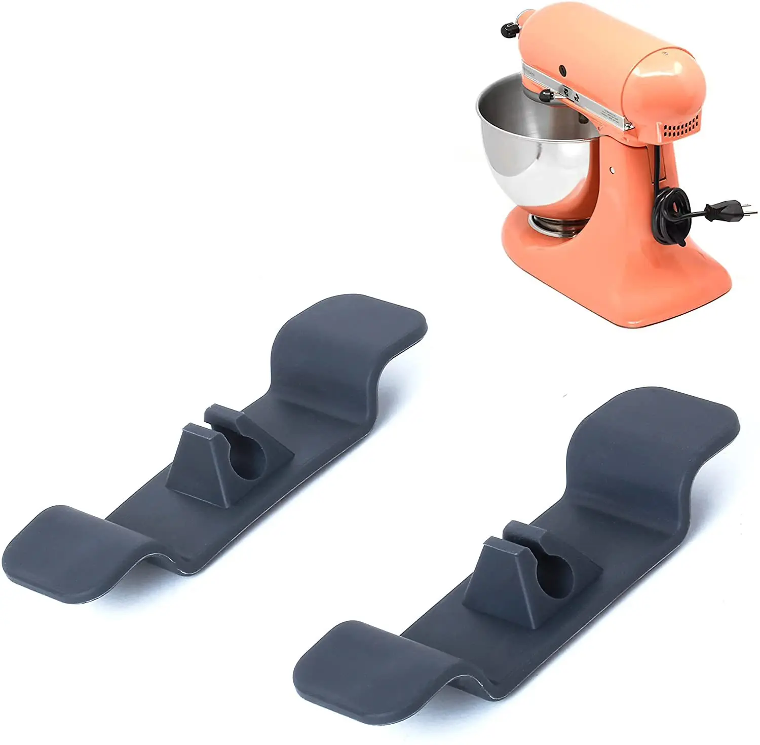 

2pcs Kitchen Storage Cord Wrapper Cable Holder Clip Wrapper Cord Organizer for Power Cables for Kitchen Air Fryer Coffee Machine