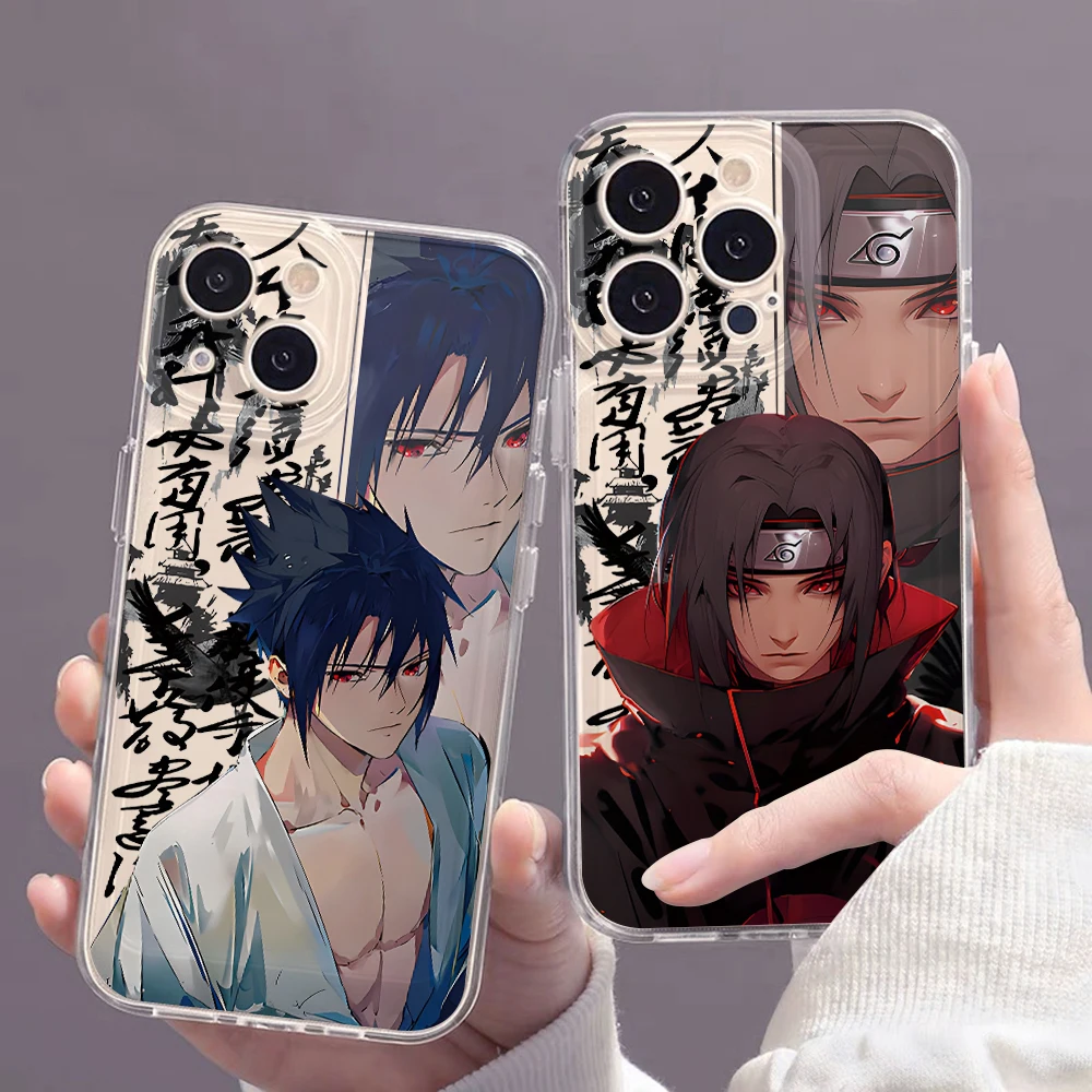 Фото Чехол для телефона NARUTOs Kakashs Sasuke для Samsung Galaxy A57 A56 A55 A54 A52 A37 A36 A26 A17 A16 A07 A06 4G 5G, мягкий чехол из ТПУ №2