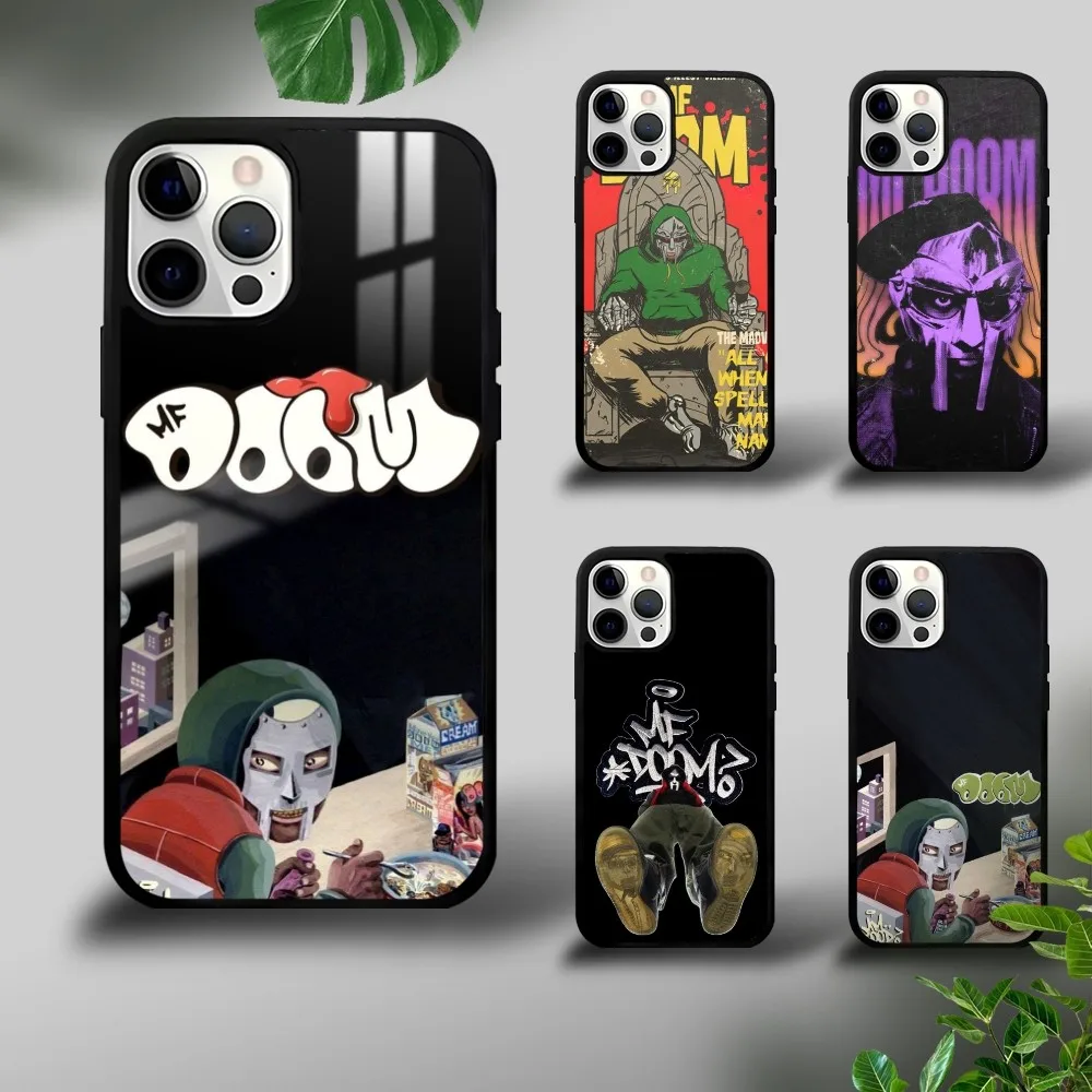 Чехол для телефона M-MF-D-DOOM Rapper iPhone 16 15 14 13 12 11 Pro Xs Max Mini Plus Celulares Hard Funda