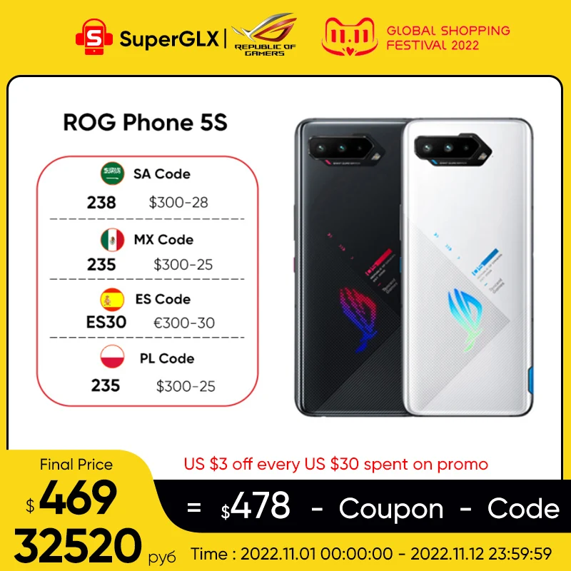 Ceny Globalny Rom Asus ROG Telefon 5s ROG 5S 5G Telefon Do Gier 144Hz Wyświetlacz Snapdragon 888 Plus 6000mAh Szybkie ładowanie 65W Smartphone Ceny Globalny Rom Asus ROG Telefon 5s ROG 5S 5G Telefon Do Gier 144Hz Wyświetlacz Snapdragon 888 Plus 6000mAh Szybkie ładowanie 65W Smartphone