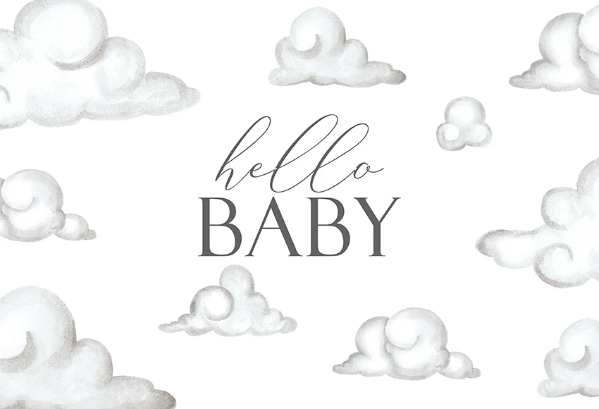 AIBIIN детский душ фон для крещения празднование детской фотосессии новорожденный