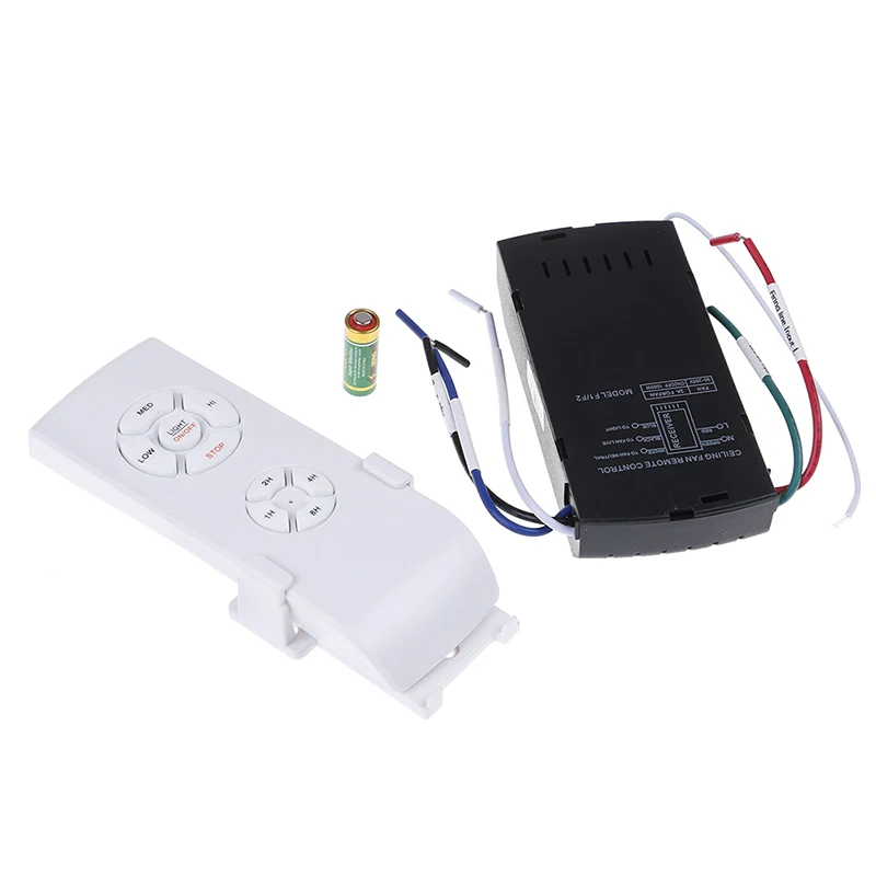 110-240 В Универсальный потолочный вентилятор лампа скоростной пульт