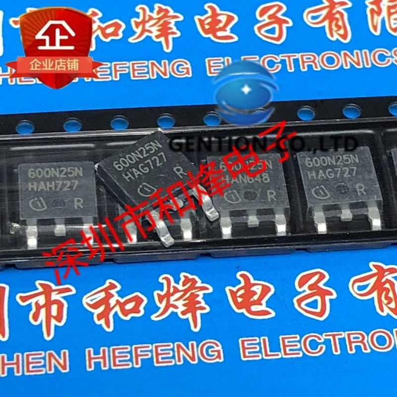 

10 шт. 600N25N IPD600N25N3G TO-252 250V 25A в наличии 100% новый и оригинальный